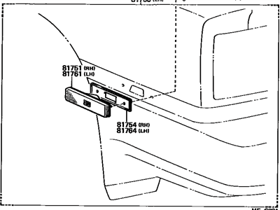 Toyota 81750-14060