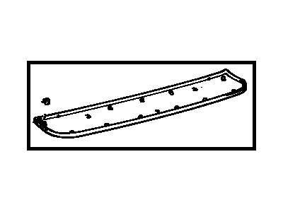 Toyota 64781-14060-03 Board, Back Door Trim