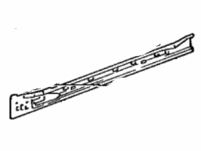 Toyota 57402-14220 Member Sub-Assy, Main Floor Side, LH