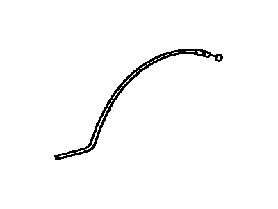 1990 Toyota Supra Fuel Door Release Cable - 77035-14200