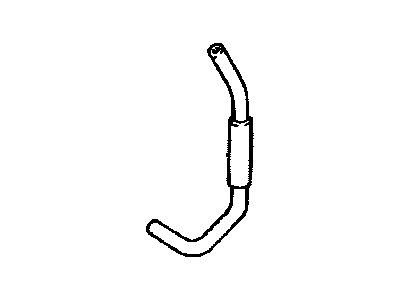 Toyota 16261-42010 Hose, Water By-Pass