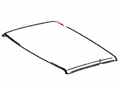 Toyota 63201-14040 Panel Sub-Assy, Sliding Roof Or Removable Roof