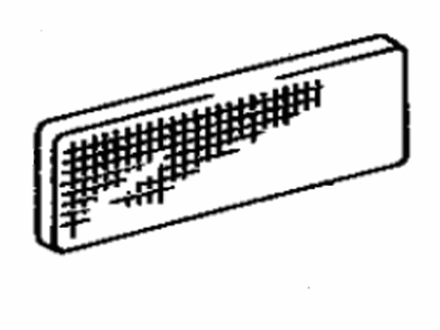 Toyota 81571-14031 Lens, Center Stop Lamp