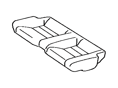 1987 Toyota Supra Seat Cover - 71065-14280-03