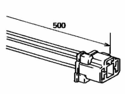 Toyota 82981-14020 Wire, Headlamp Repair