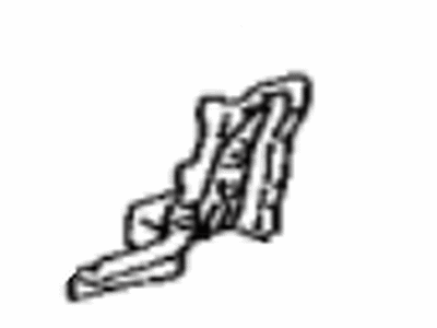 Toyota 57466-14030 Gusset, Center Floor Crossmember, LH