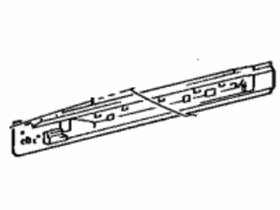 Toyota 57401-14230 Member Sub-Assembly, Main Floor Side, RH