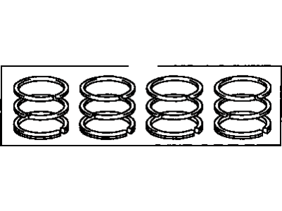 Toyota 13011-28120 Ring Set, Piston