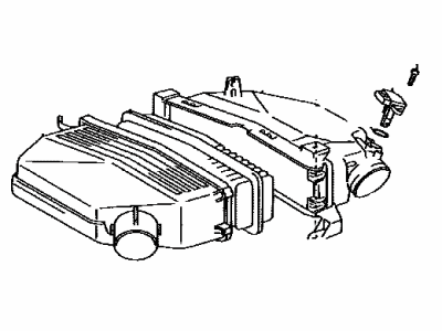 Toyota 17700-28091 Cleaner Assy, Air