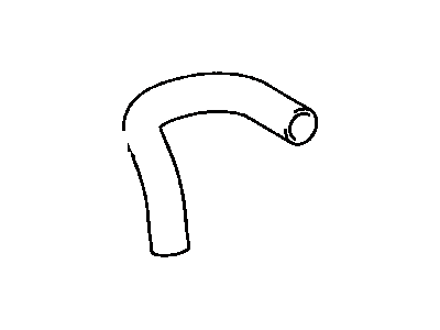 Toyota 16572-28030 Hose, Radiator, Outlet