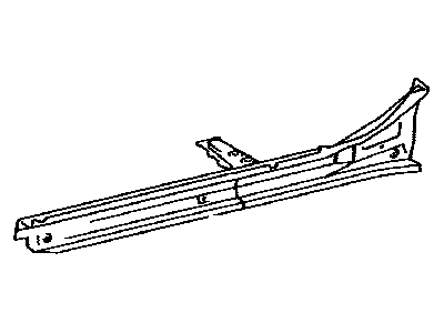 Toyota 57402-42110 Member Sub-Assy, Floor Side, Inner LH