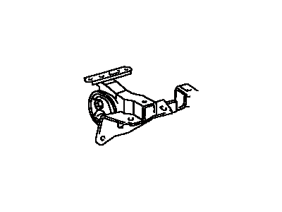 Toyota 12372-28031 INSULATOR, Engine Mounting, LH