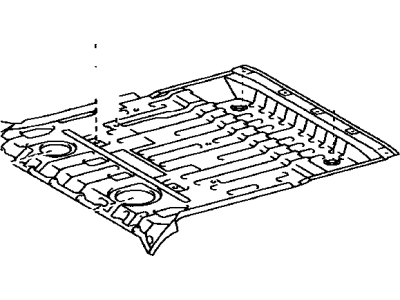 2004 Toyota RAV4 Floor Pan - 58311-42902