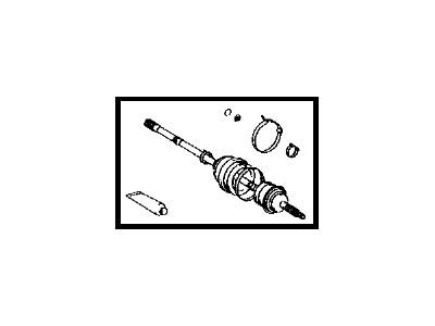 Toyota RAV4 CV Joint - 43470-49125