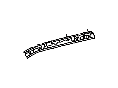 Toyota 61232-42090 Rail, Roof Side, Inner LH