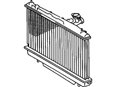 2005 Toyota RAV4 Radiator - 16400-28500