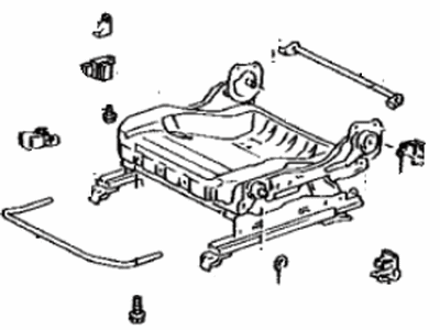 Toyota 72020-42160 Adjuster Sub-Assy, Front Seat, LH