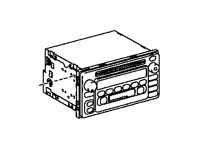 Toyota 86120-42090 Receiver Assembly, Radio