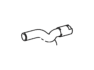 Toyota 16571-28060 Hose, Radiator, Inlet