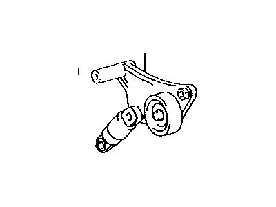 Toyota 16620-28010 TENSIONER Assembly, V-RIBBED Belt