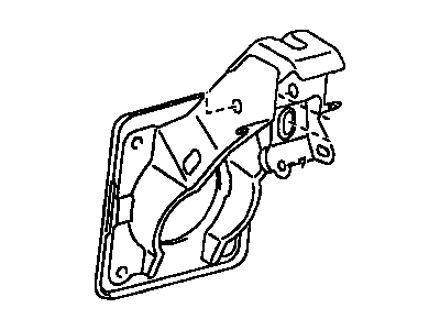 Toyota 55106-42090 Support Sub-Assy, Brake Pedal