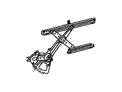 Toyota RAV4 Window Regulator - 69801-42050