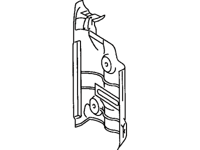 Toyota 25587-28010 INSULATOR, Manifold Converter