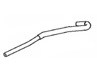 Toyota 16264-28110 Hose, Water By-Pass