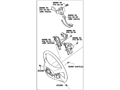 Toyota 45100-06B00-E0 Wheel Assembly, Steering