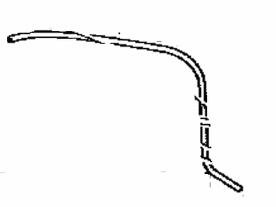 Toyota 63247-06010 Hose, Sliding Roof Drain, Rear RH