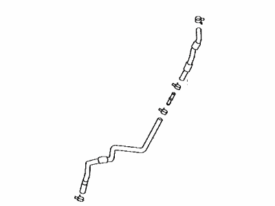 Toyota 23820-0H150 Hose Assy, Fuel Vapor Feed