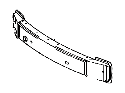 Toyota 52021-06040 Reinforcement Sub-Assy, Front Bumper