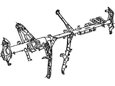 Toyota 55330-06140 Reinforcement, Instrument Panel