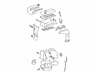 Toyota 04111-0H341 Gasket Kit, Engine Overhaul