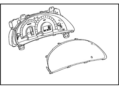 Toyota 83800-06J50 Meter Assembly, Combination