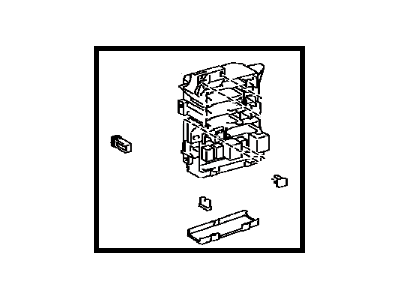 Toyota 82730-06621 Block Assembly, Instrument Panel Junction