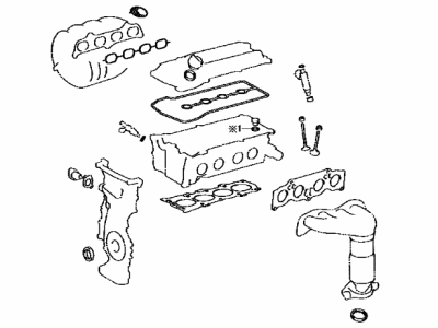 Toyota 04112-0H321 Gasket Kit, Engine Valve Grind