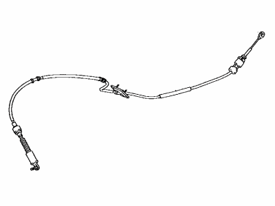 Toyota 33820-06370 Cable Assy, Transmission Control