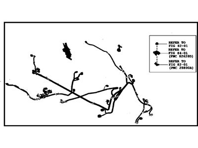 Toyota 82162-06E51 Wire, Floor, NO.2