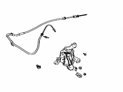 Toyota 46200-06030 Pedal Assy, Parking Brake Control