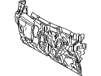 Toyota 55210-06251 INSULATOR Assembly, Dash