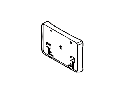 Toyota Camry License Plate - 52114-33210