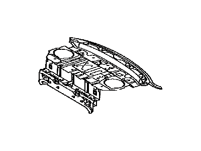 Toyota 64101-06220 Panel Sub-Assy, Upper Back