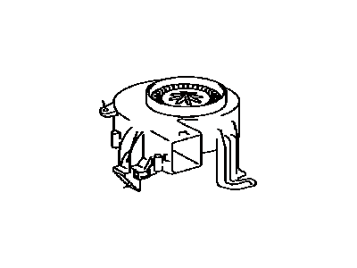 Toyota G9230-33010 Blower Assy, Battery Cooling