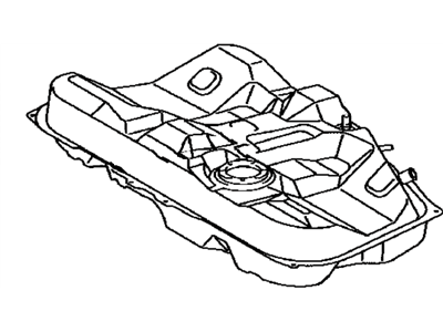 Toyota 77001-06120 Tank Assy, Fuel