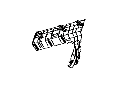 Toyota 64271-06020 Board, Room Partition, RH