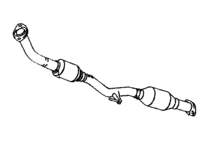 2007 Toyota Camry Catalytic Converter - 17410-0H270