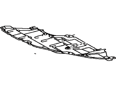 Toyota 51442-06100 Cover, Engine Under