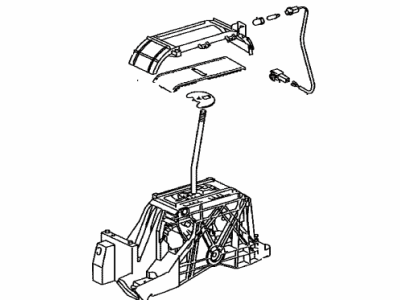 Toyota Camry Automatic Transmission Shift Levers - 33560-06180