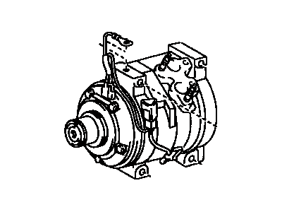 Toyota Camry A/C Compressor - 88320-06080